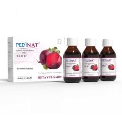 Pedinat Kırmızı Pancar Kökü Tozu 3 X 20 Gr