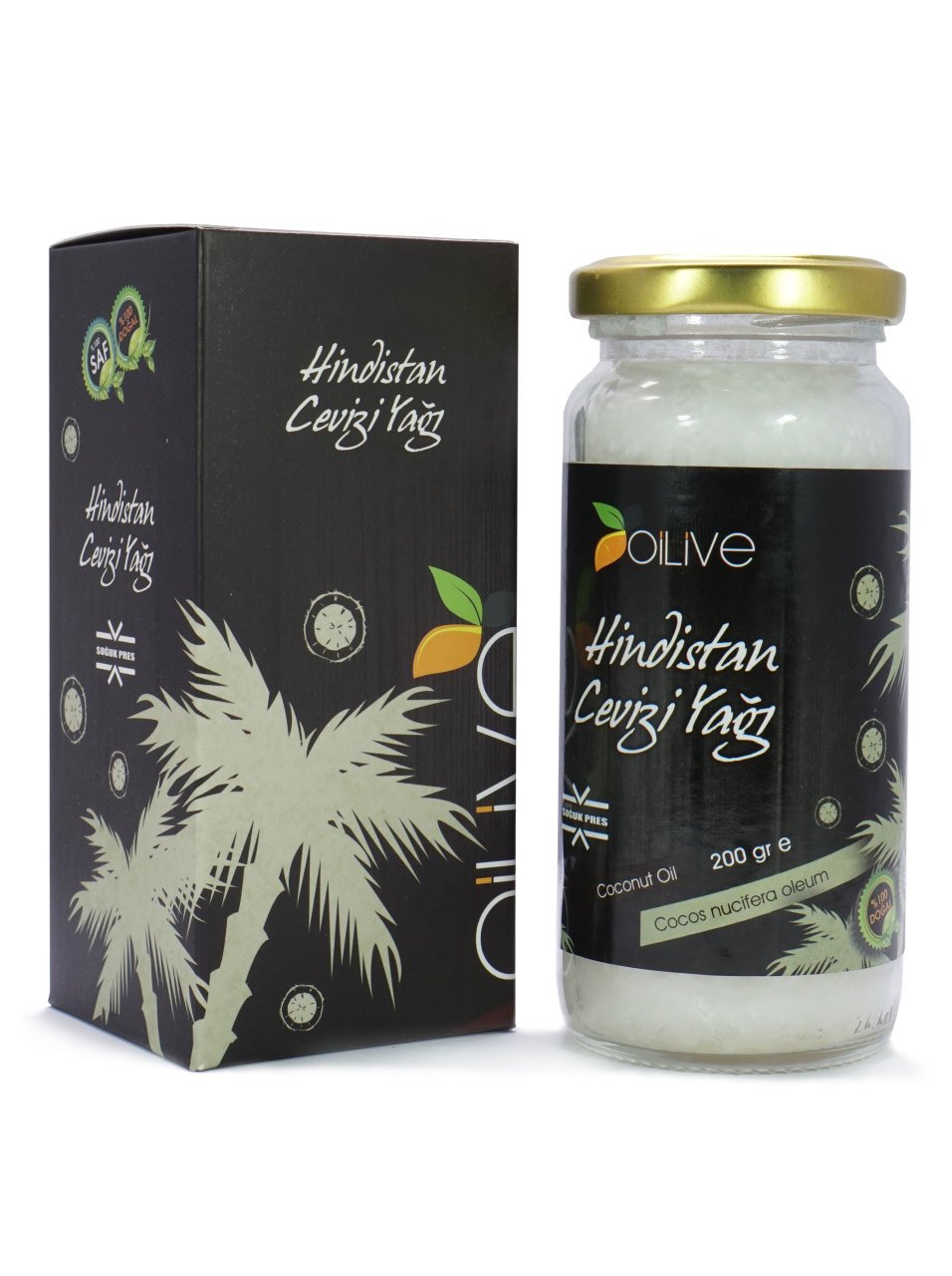 Hindistan Cevizi Yağı (Soğuk Pres) 200 gr