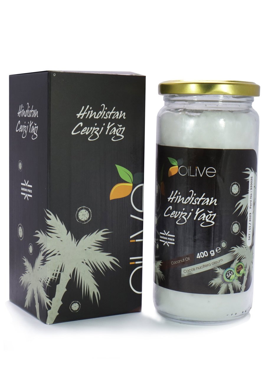 Hindistan Cevizi Yağı (Soğuk Pres) 400 gr