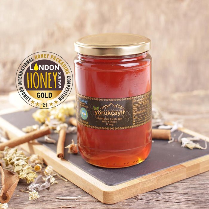 Yörükçayır Organik Polifloralı Bal 850 Gr
